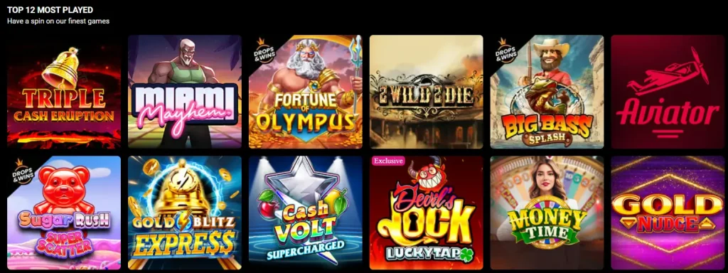 party casino games